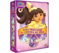 Coffret dora l'exploratrice : dora princesse et contes de fées