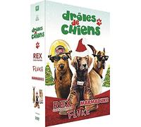 Coffret drôles de chiens 3 films : rex chien pompier : fluke ; marmaduke