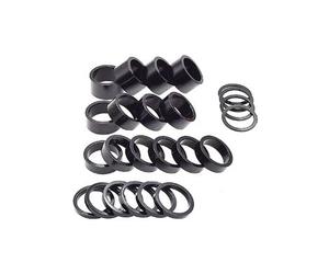 Coffret entretoise direction alu noir 1 1 8 28 6 exterieur 24 pieces