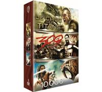 Coffret épopées : le choc des titans ; 300 ; 10000