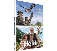 Coffret famille 2 films : l'aigle et l'enfant ; heidi