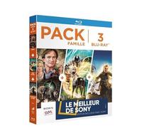 Coffret Famille - Pack 3 Blu-ray (Jumanji - Chair de Poule - Les Aventures de Tintin)