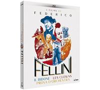 COFFRET FELLINI : IL BIDONE + LES CLOWNS + PORVA D'ORCHESTRA