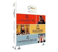 Coffret festival de cannes 3 films : a beautiful day ; the square ; mademoiselle