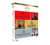 Coffret festival de cannes 3 films : a beautiful day ; the square ; mademoiselle