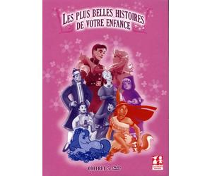 Coffret fille rose : anna et le roi ; cendrillon ; le petit chaperon rouge ; pocahontas ; la princesse poney