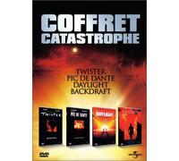Coffret films catastrophe : twister / pic de dante / daylight / backdraft