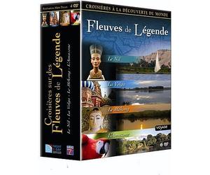 Coffret fleuves de legende - 4 dvd