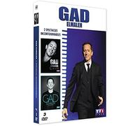 Coffret gad elmaleh 2 spectacles : papa est en haut ; sans tambour (DVD)
