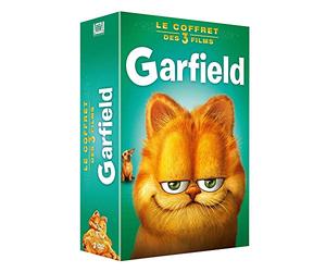 Coffret garfield 3 films : garfield 1 ; garfield 2 ; garfield 3D