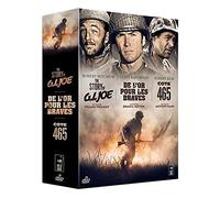Coffret guerre 3 films : de l'or pour les braves ; the story of g. I. joe ; côte 465