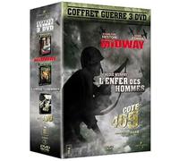 Coffret guerre : l'enfer des hommes ; la bataille de midway ; cote 465