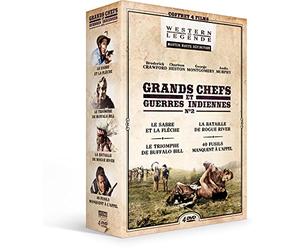 Coffret Guerres Indiennes n°2 - Le Sabre et la flèche + Le Triomphe de Buffalo Bill + La Bataille de Rogue River + 40 fusils manquent à l'appel