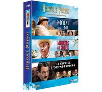Coffret hercule poirot : le crime de l'orient-express ; mort sur le nil ; meurtre au soleil