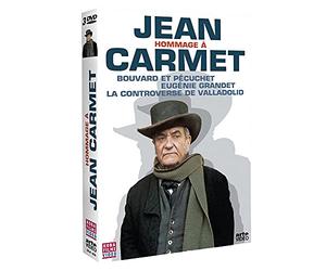 Coffret hommage a jean carmet : bouvard et pecuchet ; eugenie grandet ; la controverse de valladolid