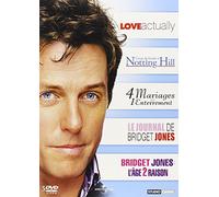 Coffret hugh grant : coup de foudre à notting hill ; love actually ; le journal de bridget jones...