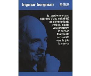 Coffret ingmar bergman bleu : le septième sceau ; sourire d'une nuit d'ete ; les communiants ; l'oeil du diable ; ville