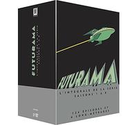 Coffret intégrale futurama, saisons 1 à 8, 124 épisodes + 4 films