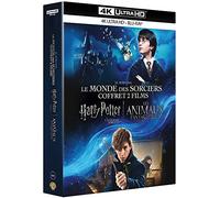 Coffret j. k. rowling 2 films : harry potter à l'école des sorciers ; les animaux fantastiques 4k ultra hd