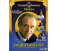 Coffret jacques balutin - 3dvd les grandes soirees du theatre