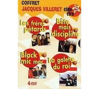 Coffret jacques villeret : les freres petard / bete mais discipline / black mic mac / la galette du roi