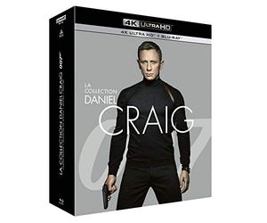 Coffret james bond / daniel craig 4 films : casino royale ; quantum of solace; skyfall ; spectre 4k Ultra-HD + Blu-ray