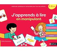 Coffret J'apprends à lire en manipulant: Méthode syllabique et sensorielle pour tous les enfants