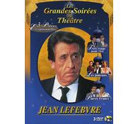 Coffret jean lefebvre - 3 dvd les grandes soirees du theatre