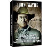 Coffret john wayne, vol. 2 : la piste des géants ; le bagarreur du kentucky ; le plus grand cirque du monde