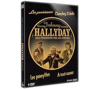 Coffret johnny hallyday, ses premiers pas au cinema : les parisiennes / cherchez l'idole / les poneyttes / a tout casser