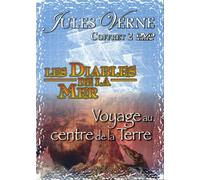 Coffret jules verne : voyage au centre de la terre ; les diables de la mer