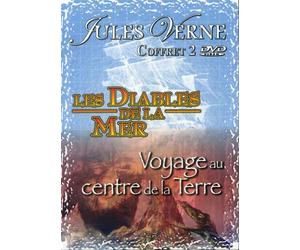 Coffret jules verne : voyage au centre de la terre ; les diables de la mer