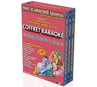 Coffret karaoké mania : johnny hallyday ; sylvie vartan ; claude françois (DVD)