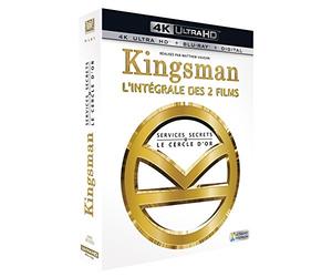 Coffret kingsman 2 films : services secrets ; le cercle d'or 4k ultra hd
