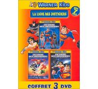 Coffret la ligue des justiciers : l'invasion / que justice soit faite / paradis perdu