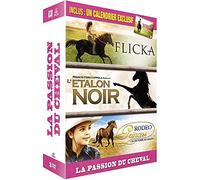 Coffret la passion du cheval : flicka ; l'étalon noir ; rodeo princess