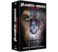 Coffret la planète des singes 3 films : les origines ; l'affrontement ; suprémacie