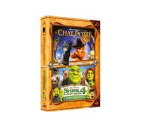 Coffret : le chat potté ; shrek 4, il était une fin