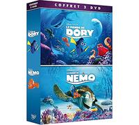 Coffret : le monde de nemo ; le monde de dory