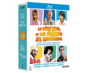 COFFRET LE PÈRE NOEL ET LES BRONZES FONT DE LA RESISTANCE - 5 BD