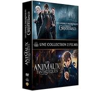 Coffret les animaux fantastiques 1 et 2 : les animaux fantastiques ; les crimes de grindelwald