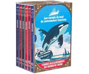 Coffret les carnets de bord du commandant cousteau n. 1