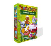 Coffret les copains de la forêt : le masque magique ; la fanfare ; le traineau du père noël.