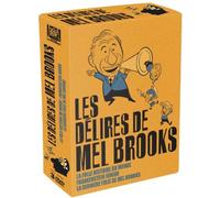 Coffret les delires de mel brooks : la folle histoire du monde / franskenstein junior / la derniere folie de m.brooks