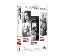 Coffret les éternels, vol. 3 : le procès de jeanne d'arc ; jules et jim ; la fille à la valise