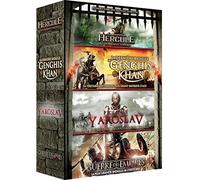 Coffret les grand héros : LA DERNIERE BATAILLE DE GENGHIS KHAN + HERCULE, LA VENGEANCE D'UN DIEU + LA GUERRE DES EMPIRES + PRINCE YAROSLAV