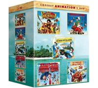 Coffret les pirates ; mission noël ; tempête de boulettes géantes ; les rois de la glisse ; les rebelles de la forêt