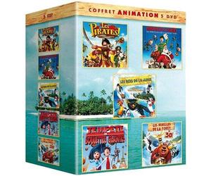 Coffret les pirates ; mission noël ; tempête de boulettes géantes ; les rois de la glisse ; les rebelles de la forêt