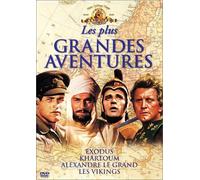 Coffret les plus grandes aventures : vikings ; khartoum ; alexandre le grand ; exodus