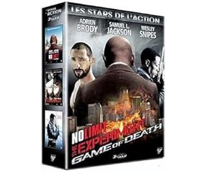 Coffret les stars de l'action - 3 dvd